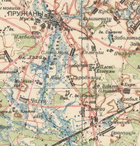 Карта РККА Беларуси и Литвы (1935)
