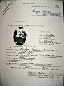 1931 г. Пасведчанне аб грамадзянстве.